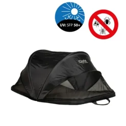 Qute Q-Camp Babytent - Black / Desert