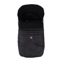 Qute Q-Cocoon Fleece Voetenzak - Zwart