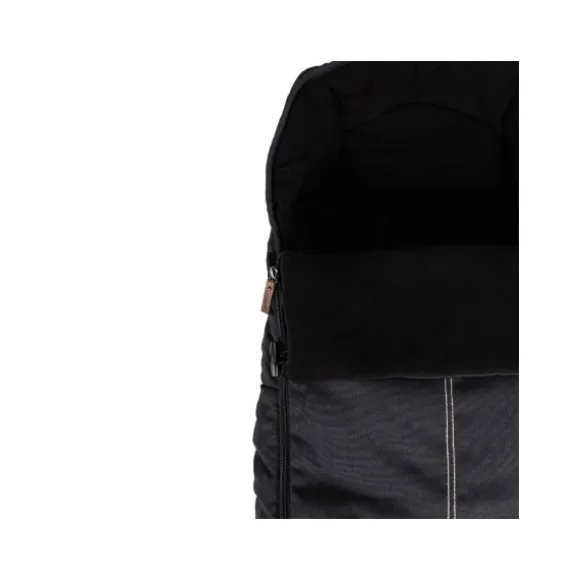Qute Voetenzak Q-Twin Jeans - Zwart