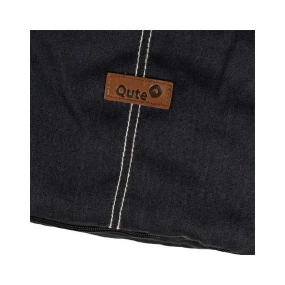Qute Voetenzak Q-Twin Jeans - Zwart