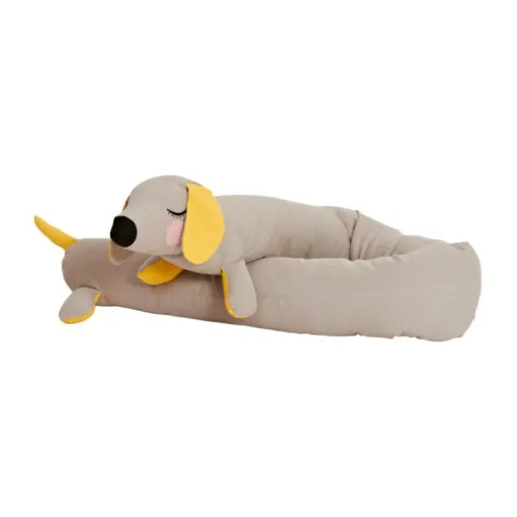 Roommate Lazy Long Dog Kussen Grey