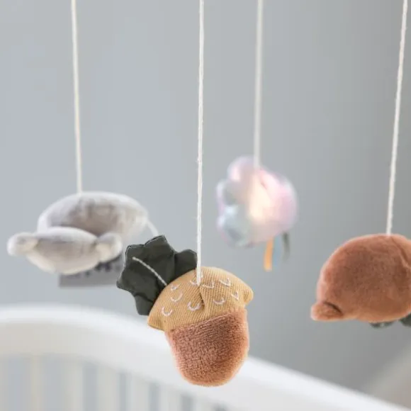 Sebra Babymobiel Met Spiegel en Muziek - Woodland