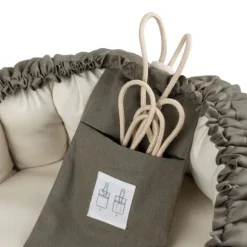Sebra Babynest 3-in-1 - Sophora Leaves