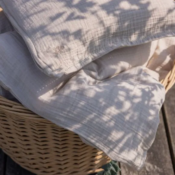Sebra Dekbedovertrek - Seabreeze Beige - 100 x 70 cm