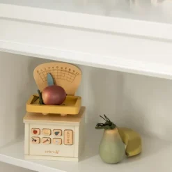 Sebra Houten Winkelweegschaal - Naturel