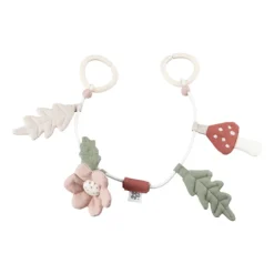 Sebra Kinderwagenketting - Leaf/Mushroom/Flower