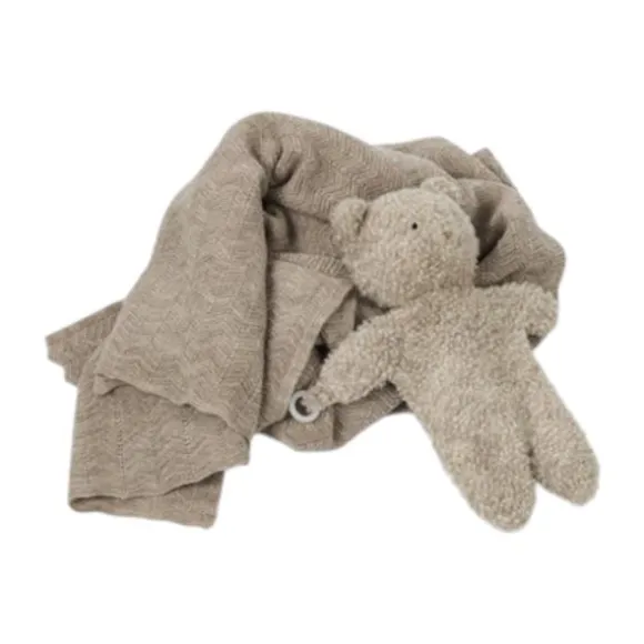 Smallstuff Knuffeldoekje - Bouclé Merino Wool - Off White