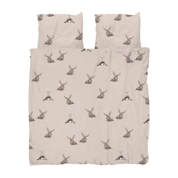 Snurk Bunny Dekbedovertrek – 200 x 200/220 cm – Beige