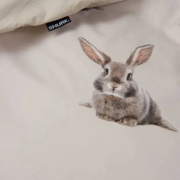 Snurk Bunny Dekbedovertrek – 140 x 200/220 cm – Beige