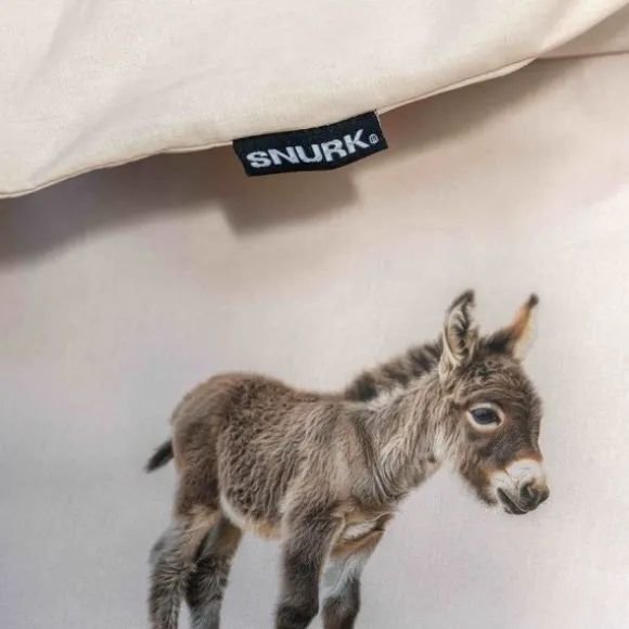 Snurk Dekbedovertrek - Donkeys - 200x200/220 cm - Inclusief 2 Kussenslopen
