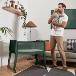 SnuzPod Studio Co-sleeper - London Navy