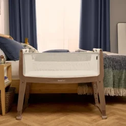 SnuzPod Studio Co-sleeper - London Navy
