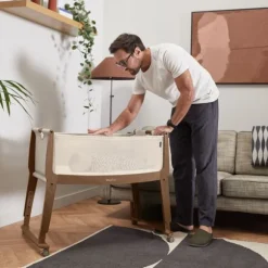 SnuzPod Studio Co-sleeper - London Navy