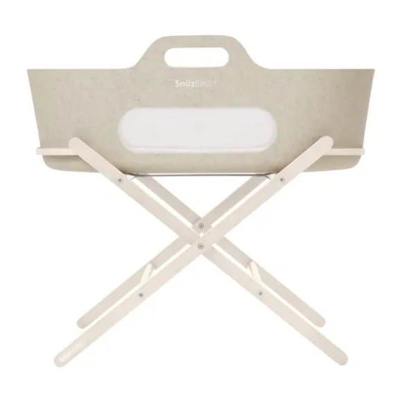 Snuz SnüzBaskit Moses Basket + Stand Set - Dove/Light Grey/Grey