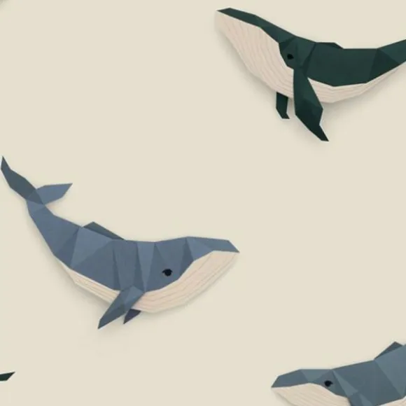 Studio Ditte Dekbedovertrek - Walvis - Junior 120 x 150 Cm