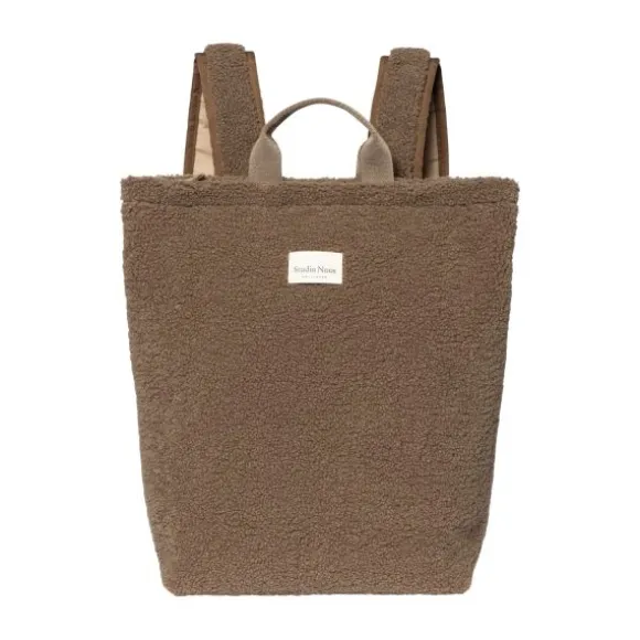 Studio Noos Backpack - Adult - Teddy - Brown
