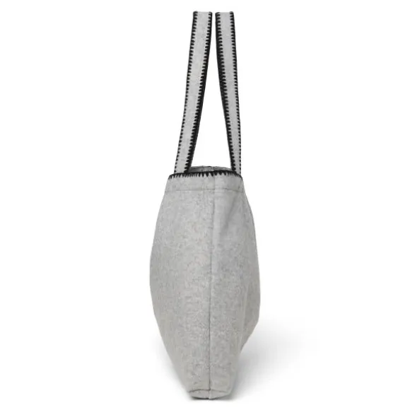 Studio Noos Wool Look Mom Bag - Grey