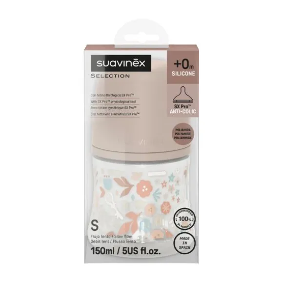 Suavinex Wonderland SX Pro Fles - Slow Flow - 150ml - Roze