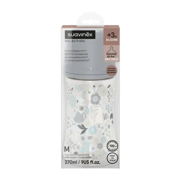 Suavinex Wonderland SX Pro Fles - Slow Flow - 150ml - Roze