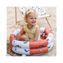 Swim Essentials Red-White Whale Zwembad - 60 cm