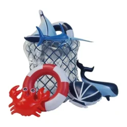 Swim Essentials Whale Adventure Zwembad Red / White
