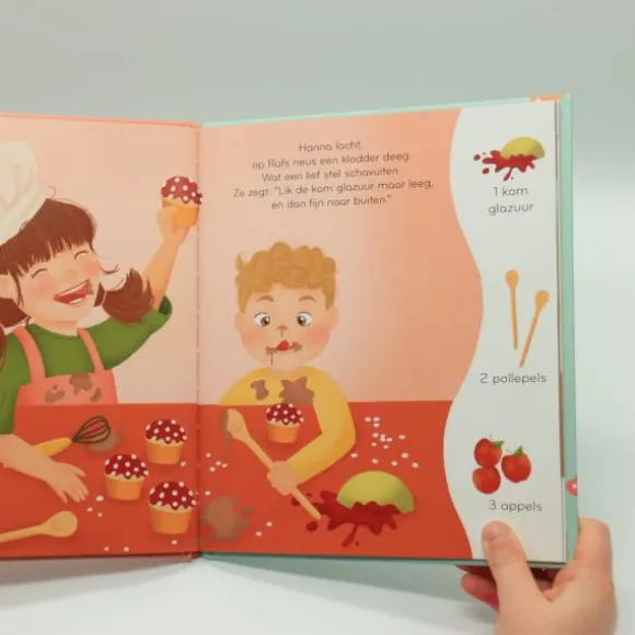 Tes & Raf Kinderboek - Feest in 'Het Poppenhuis'