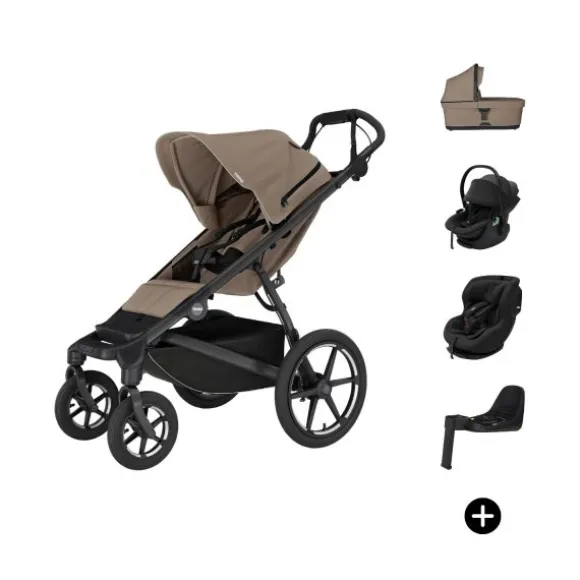 Thule Urban Glide 4 Kinderwagen 4-in-1 - Complete Bundel - Beige
