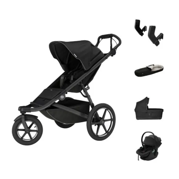 Thule Urban Glide 3 Kinderwagen 3-in-1 - Basis Bundel - Mid Blue