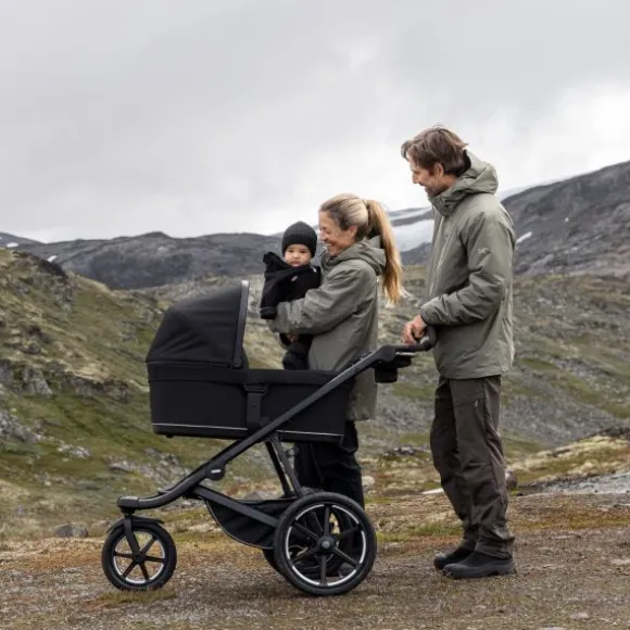 Thule Urban Glide 3 Kinderwagen 4-in-1 - Mid Blue | Thule Maple Autostoeltje - Mid Blue | Thule Alfi Isofix Base