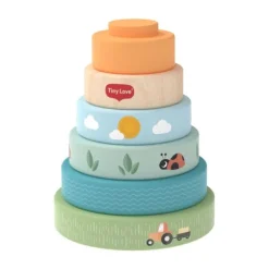 Tiny Love Farmers Funday Stapeltoren - Hout