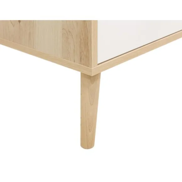 ToiToiKids Jort Commode met Laden - Wit/Naturel