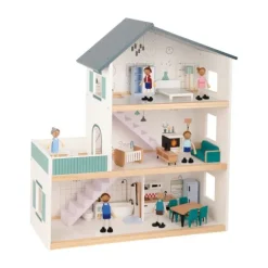 Tooky Toy Poppenhuis - Hout