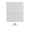 Town & Country Laken Cordon - 160 x 270 cm - Wit