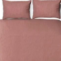 Town & Country Mousseline Dekbedovertrek - 200 x 220 cm - Zand