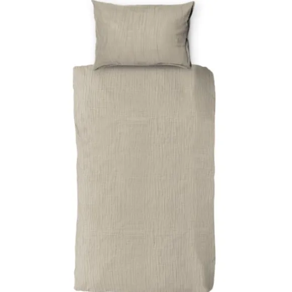 Town & Country Mousseline Dekbedovertrek - 140 x 220 cm - Zand