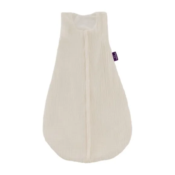 Träumeland Liebmich Zomerslaapzak - 60 cm - Mousseline - Beige