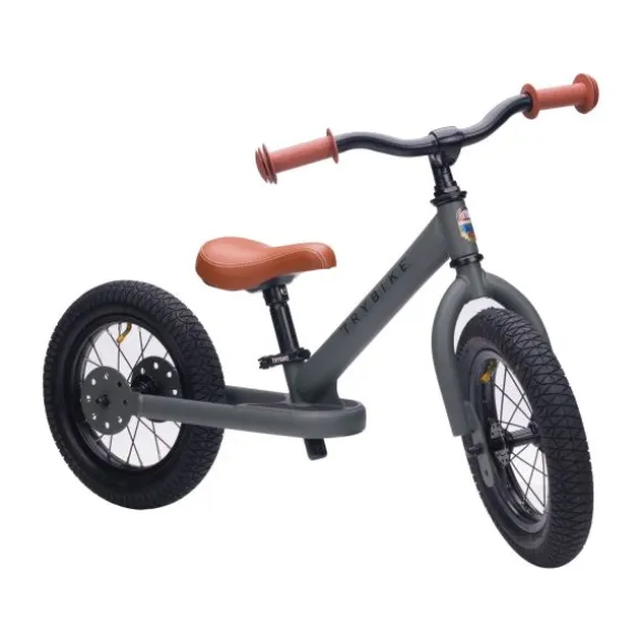 Trybike Steel Vintage Loopfiets - Red Matt