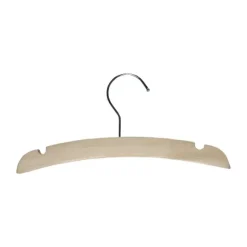 TWF Kledinghanger - 3 Stuks - Hout Clay