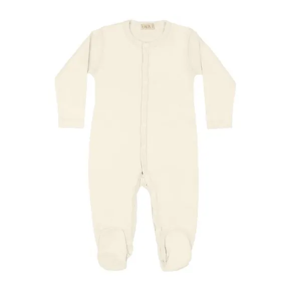 UAUA Basic Boxpakje Met Voetjes Crema 1-3 Mnd