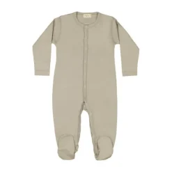 UAUA Basic Boxpakje Met Voetjes Crema 1-3 Mnd