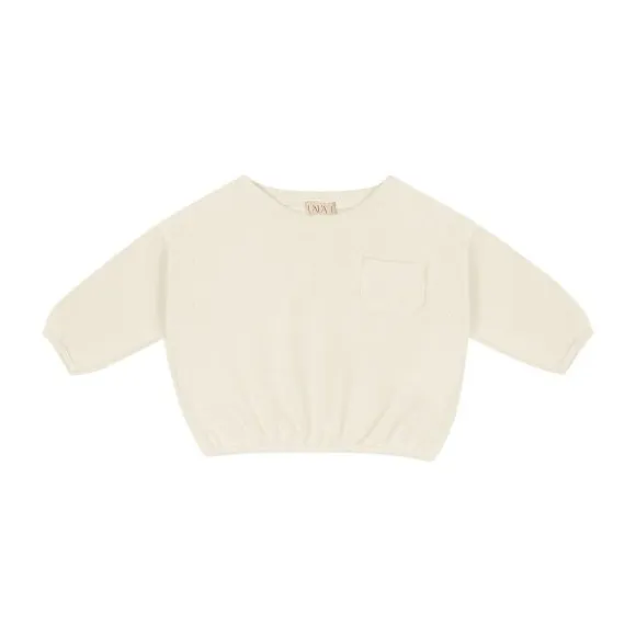 UAUA Sweater - 3-6 Mnd - Crema