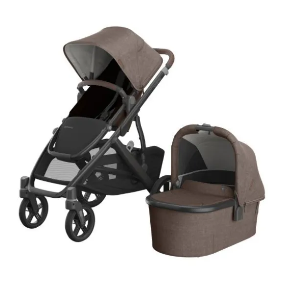 UPPAbaby VISTA V3 Kinderwagen Bundel - Evelyn | Dubatti by Römer Babysafe Pro Autostoeltje | Dubatti by Römer Vario Base 5Z