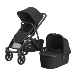 UPPAbaby VISTA V3 Kinderwagen Bundel - Evelyn | Dubatti by Römer Babysafe Pro Autostoeltje | Dubatti by Römer Vario Base 5Z