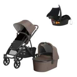 UPPAbaby VISTA V3 Kinderwagen 3-in-1 - Liam | Kidsriver Autostoel - Curve - Black