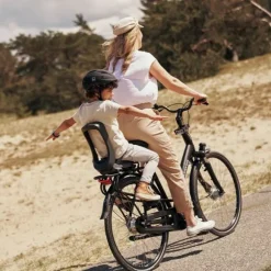 Urban Iki Junior Fietsstoeltje - Suzume Grey/Bincho Black - Zonder Montagekader
