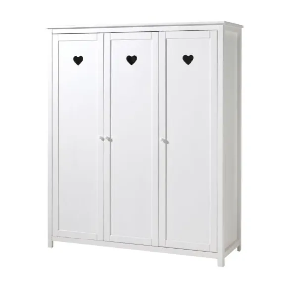 Vipack Amori Kledingkast Wit 3-Deurs