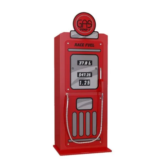 Vipack Benzinepomp Kast Rood