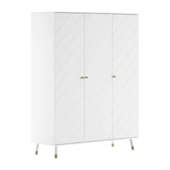 Vipack Billy Kledingkast 3 Deurs - Wit