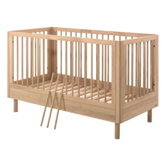 Vipack Forrest Babybed Met Ombouw - 70 x 140 cm - Beuk Wit