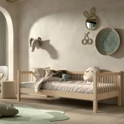 Vipack Kajuitbed - Forrest Beuk - 90 x 200 cm - Natuur